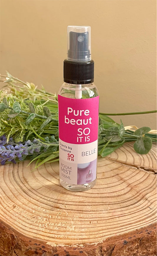 ‘Pure beaut so it is’ Belle 100ml Room Mist