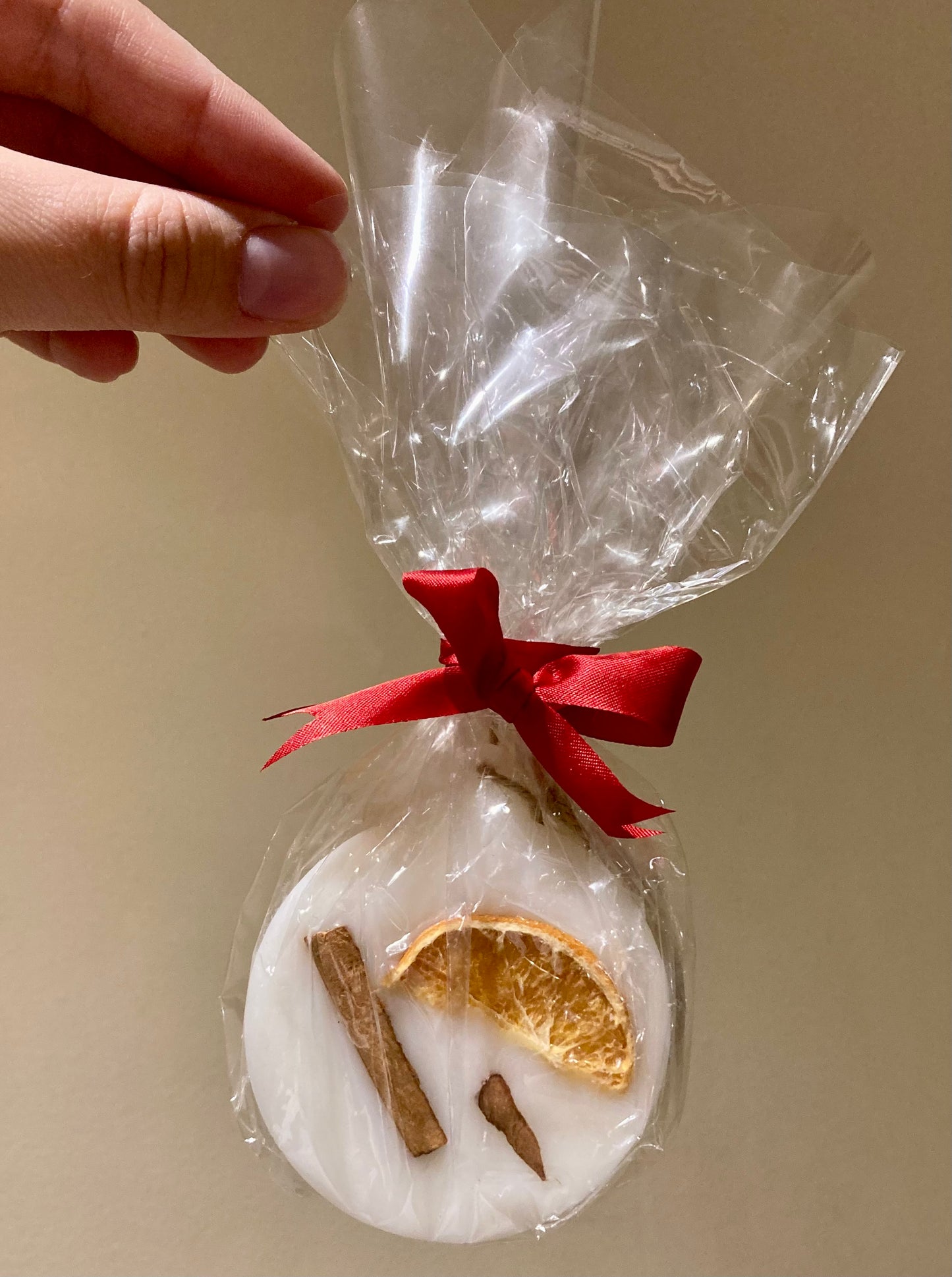 Scented Christmas Tree Wax Melt Hanging Bauble