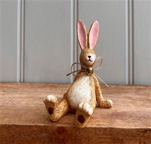 Laidback Rabbit Resin Ornament
