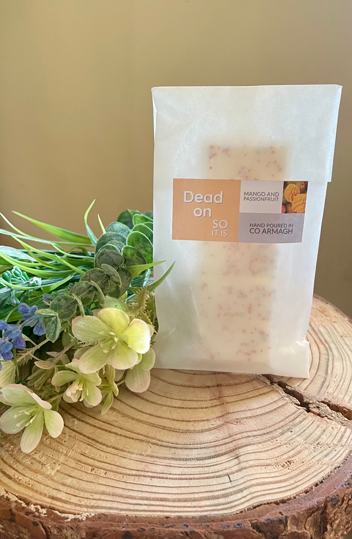‘Dead on so it is' Mango and Passionfruit, 50g Wax Melt