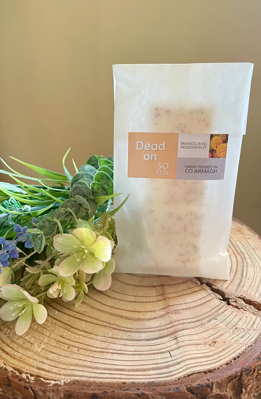 ‘Dead on so it is' Mango and Passionfruit, 50g Wax Melt