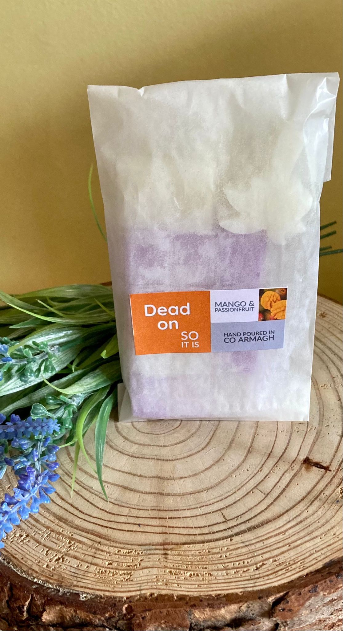 ‘Dead on so it is' Mango and Passionfruit, 50g Wax Melt