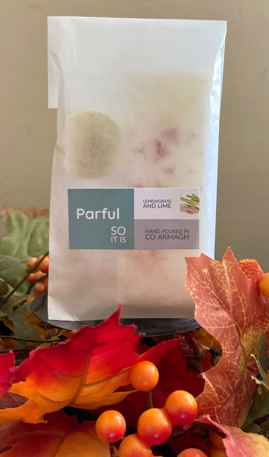 'Parful so it is' Lemongrass and Lime, 50g Wax Melt